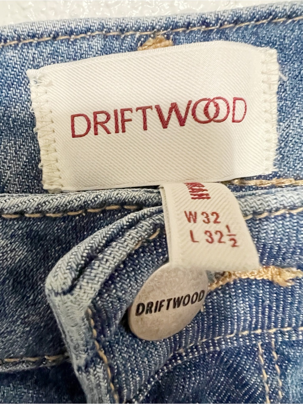 NWT Free People Driftwood Farrah Gardenia Embroidered Flare Jeans - Picture 11 of 11